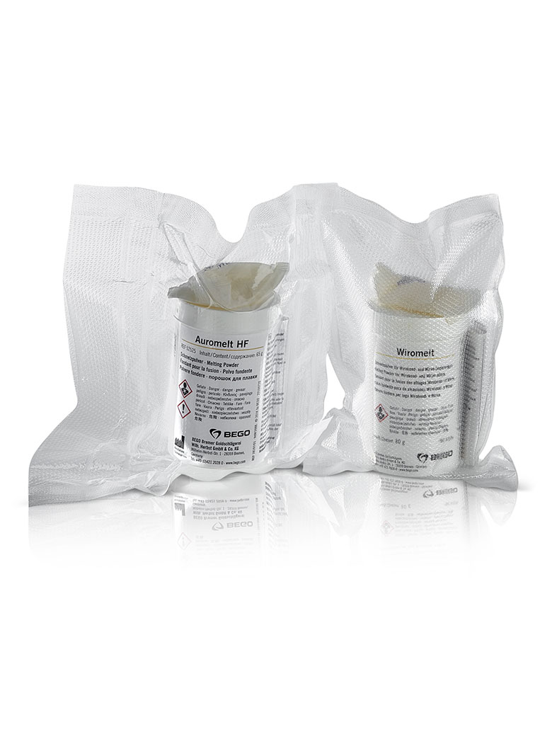 bags of auromelt melting powder