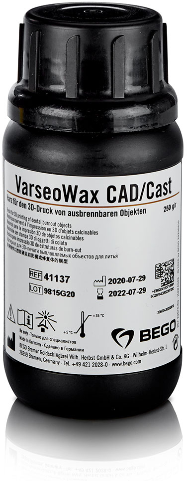 VarseoWax Cad/Cast